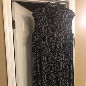 IC by Connie K*sheer sleeveless hi-lo tunic*NWT*